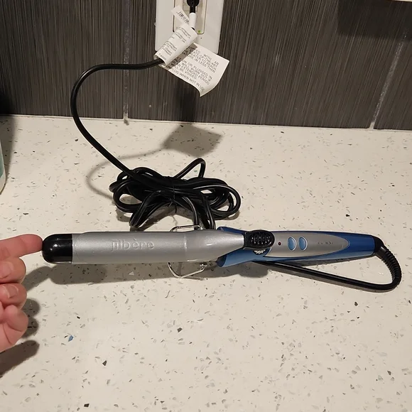 Nano Silver Ceramic Curling Jilbere De Paris Curling Iron Jilbere - Main Image